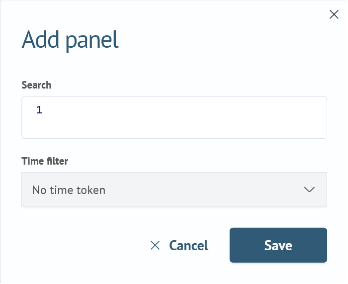 App Panel Modal