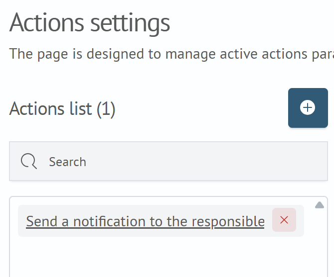 Select Active Action