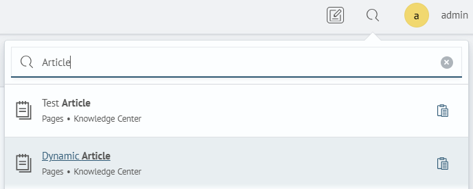 Dynamic Search