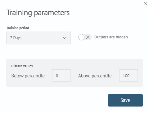 Training Adaptive Model of Metric