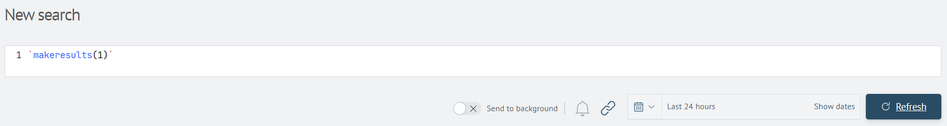 Macro in Search