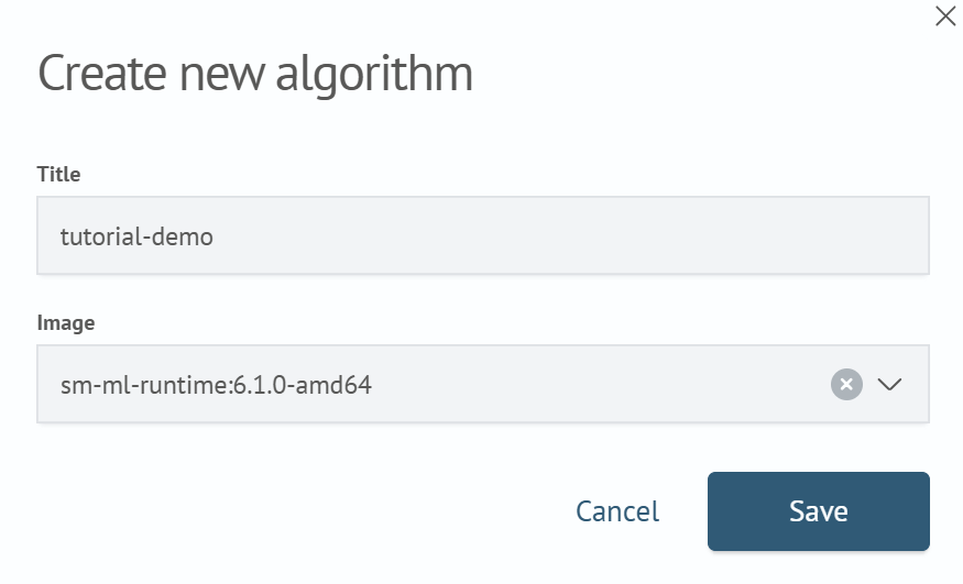 Entering a name and selecting an image