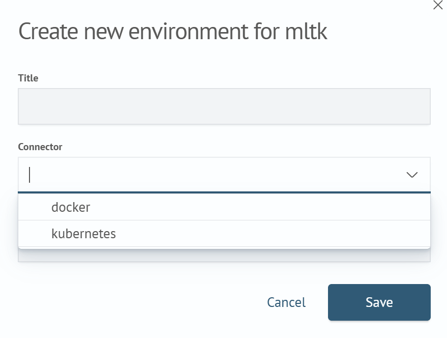 Selecting a connection type