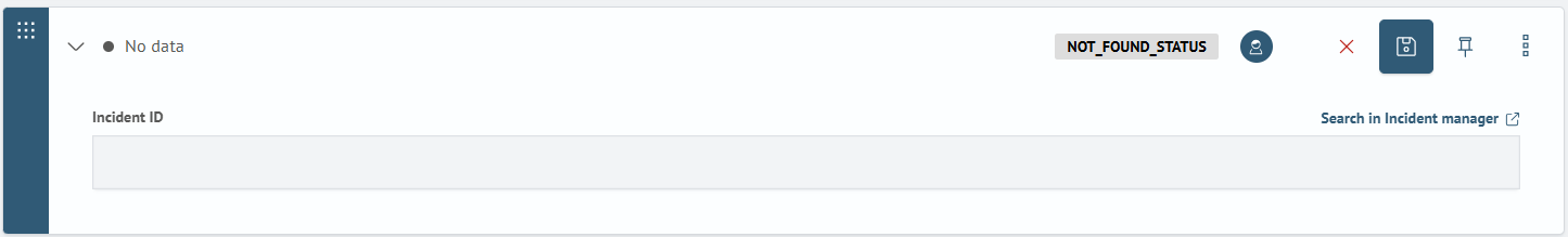 No data