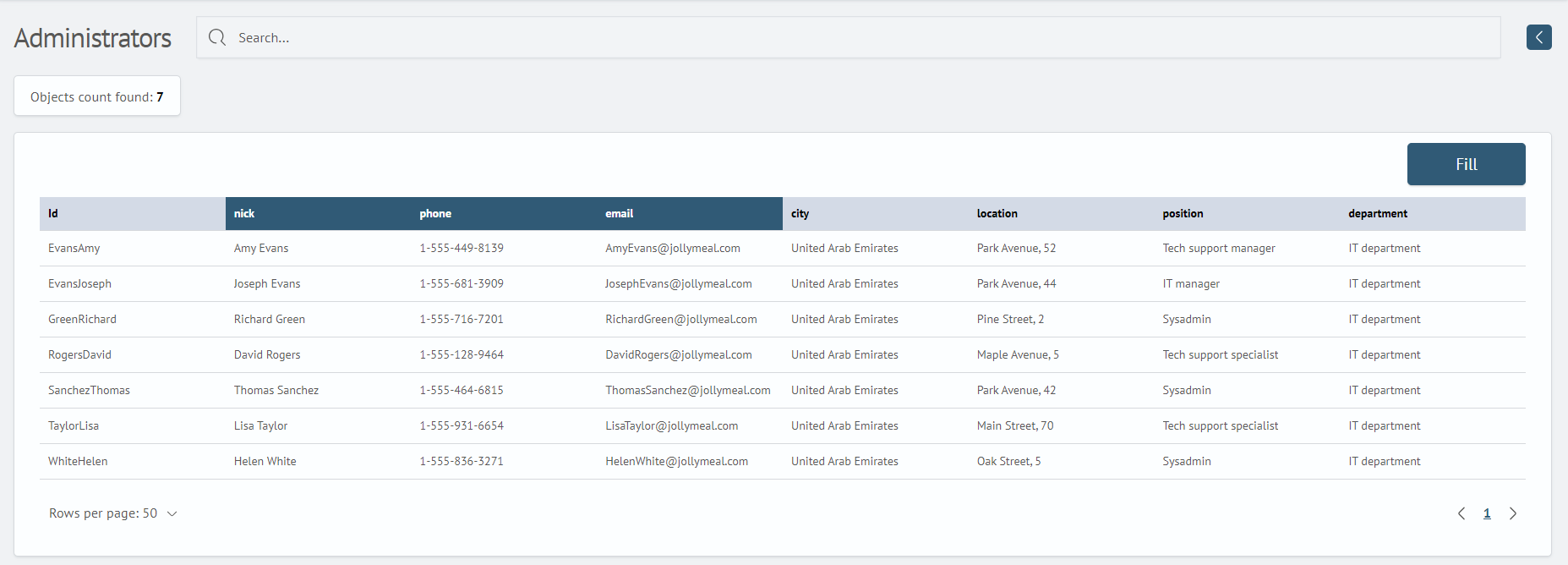 Configuration Setup Preview Page