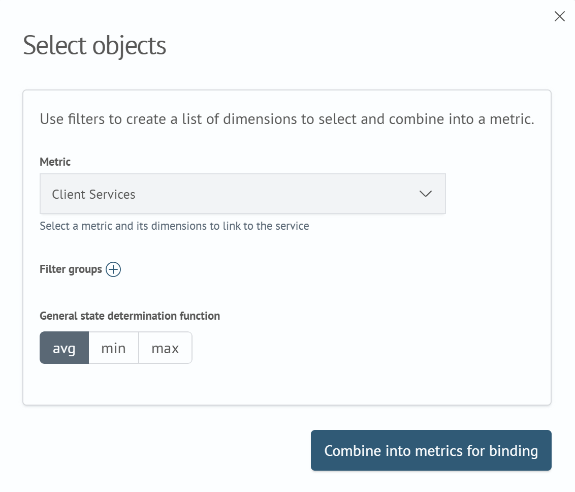 Adding service global metrics