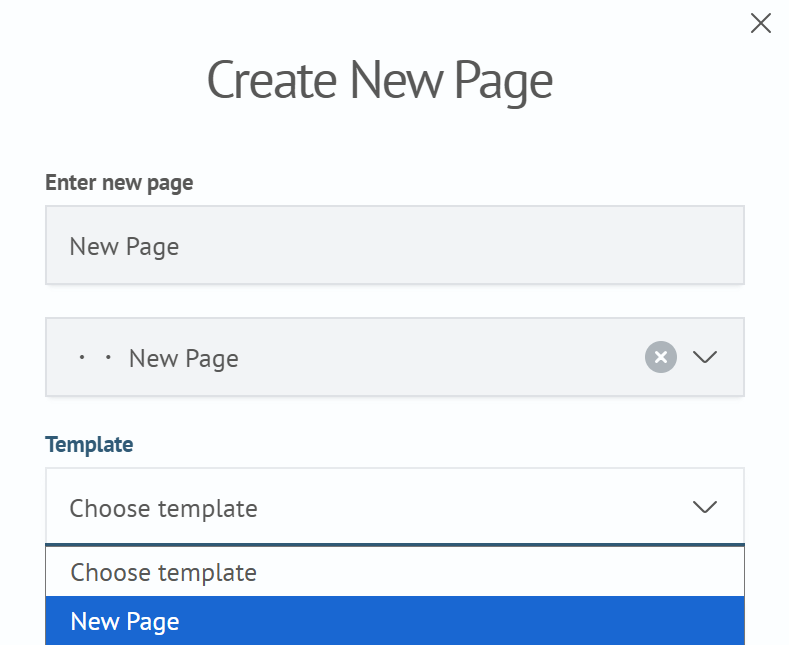 Select a Template