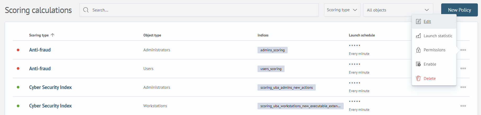 Troubleshooting stats menu