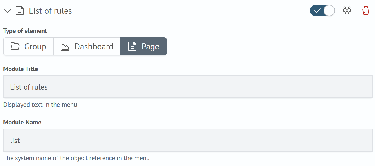 Sigma Rules interface in the menu
