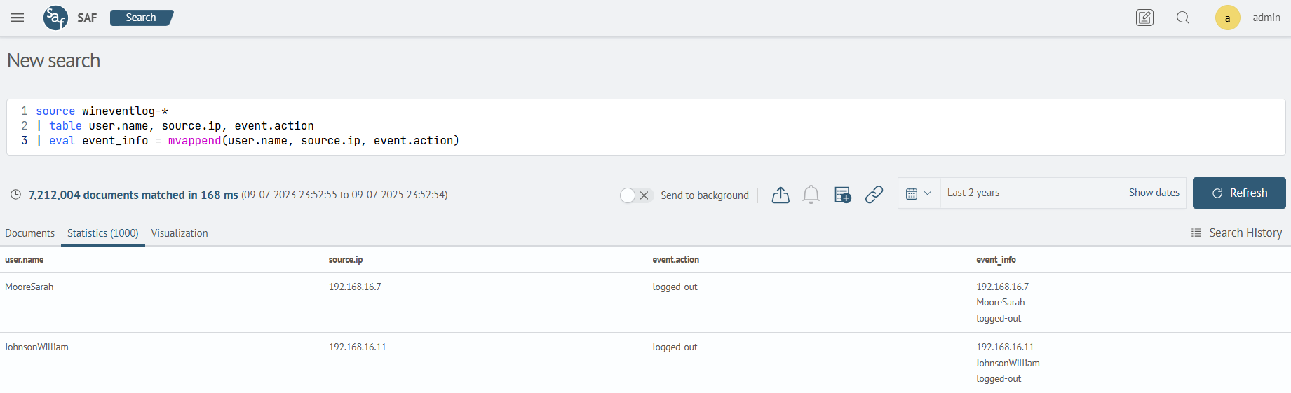 Using eval and functions mvappend