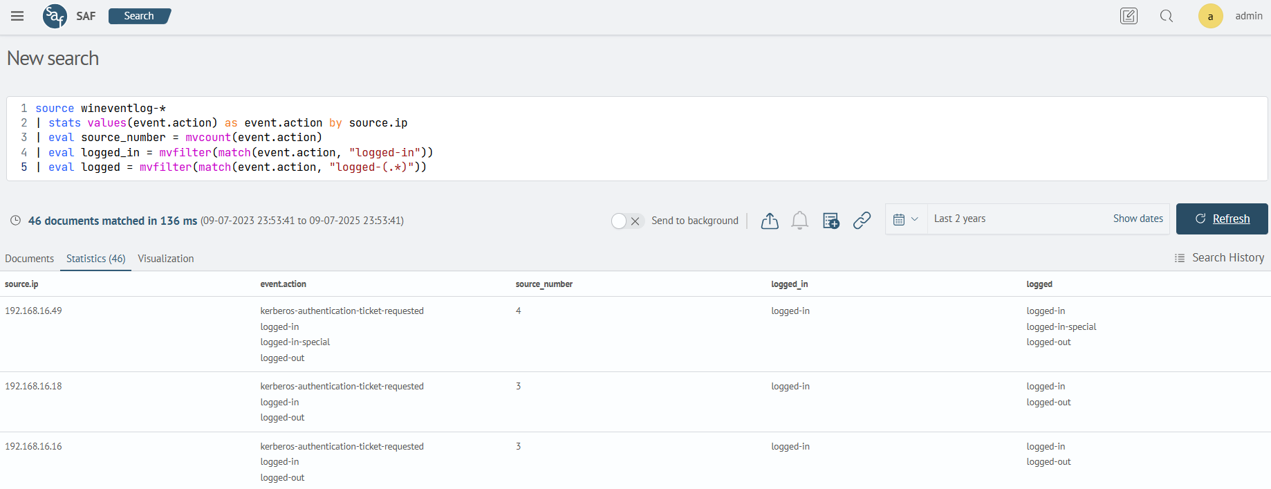 Using eval and functions mvfilter