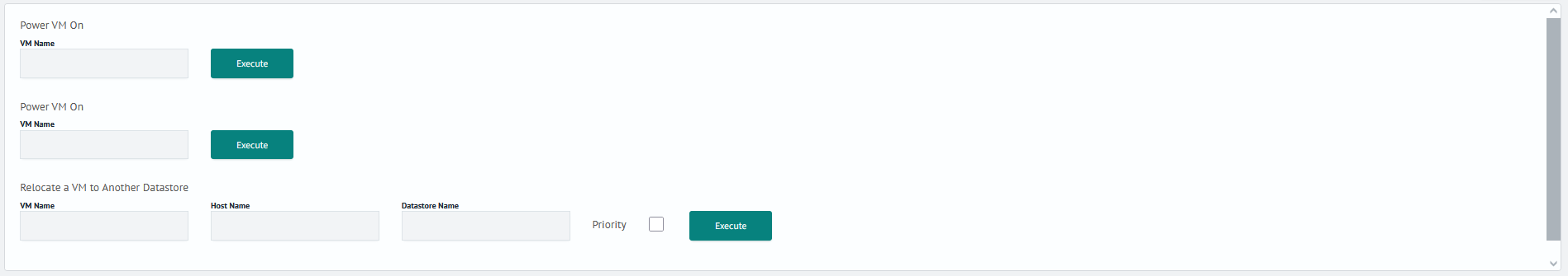 VMware management VM