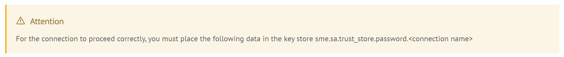 Keystore Warning for Elastic